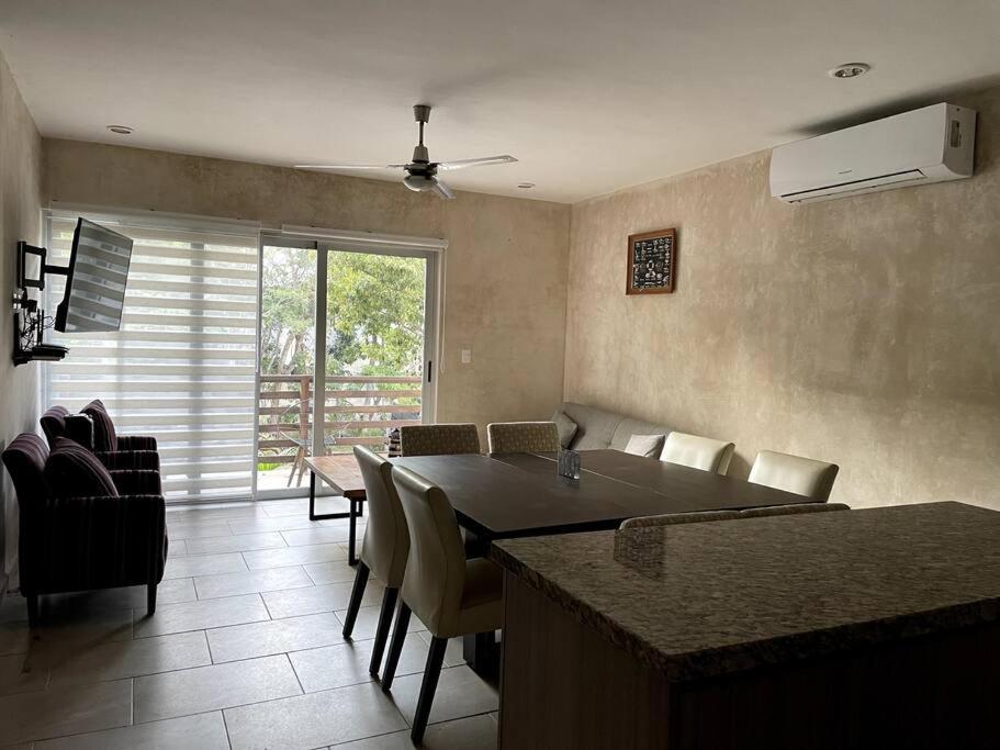 Departamento Dentro De Aldea Zama Apartman Tulum Kültér fotó