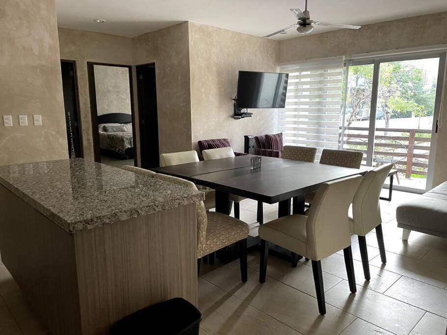 Departamento Dentro De Aldea Zama Apartman Tulum Kültér fotó